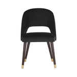 Monae Leather Armless Dining Chair