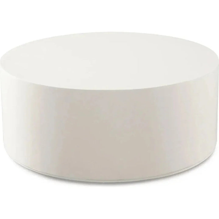 Montage Faux Cemen Round Cocktail Table - LOOMLAN - Diamond Sofa - Coffee Tables