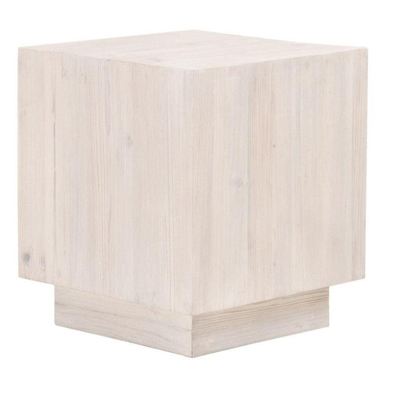 Montauk End Table Reclaimed Solid Wood Side Tables LOOMLAN By Essentials For Living