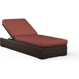 Montecito Sunbrella Outdoor Chaise-Outdoor Chaises-Sunset West-Canvas Henna-LOOMLAN