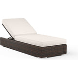 Montecito Sunbrella Outdoor Chaise-Outdoor Chaises-Sunset West-Canvas Natural-LOOMLAN