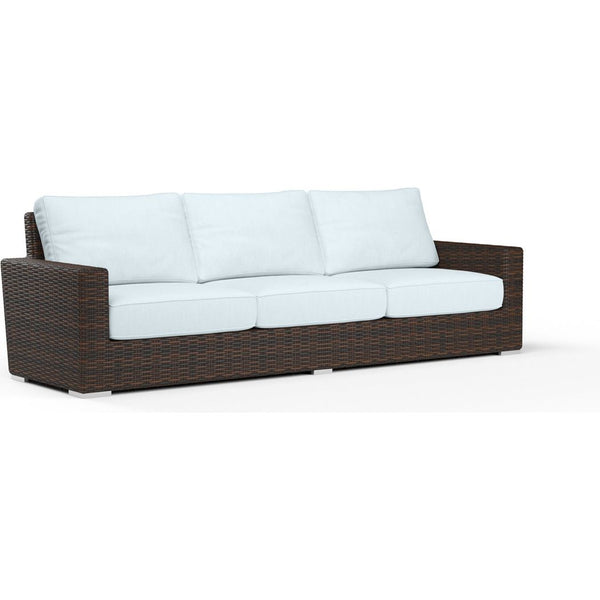 Montecito Sunbrella Outdoor Couch-Outdoor Sofas & Loveseats-Sunset West-Canvas Skyline-LOOMLAN