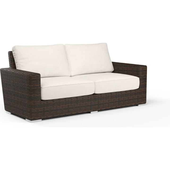 Montecito Sunbrella Outdoor Loveseat - LOOMLAN - Sunset West - Outdoor Sofas & Loveseats