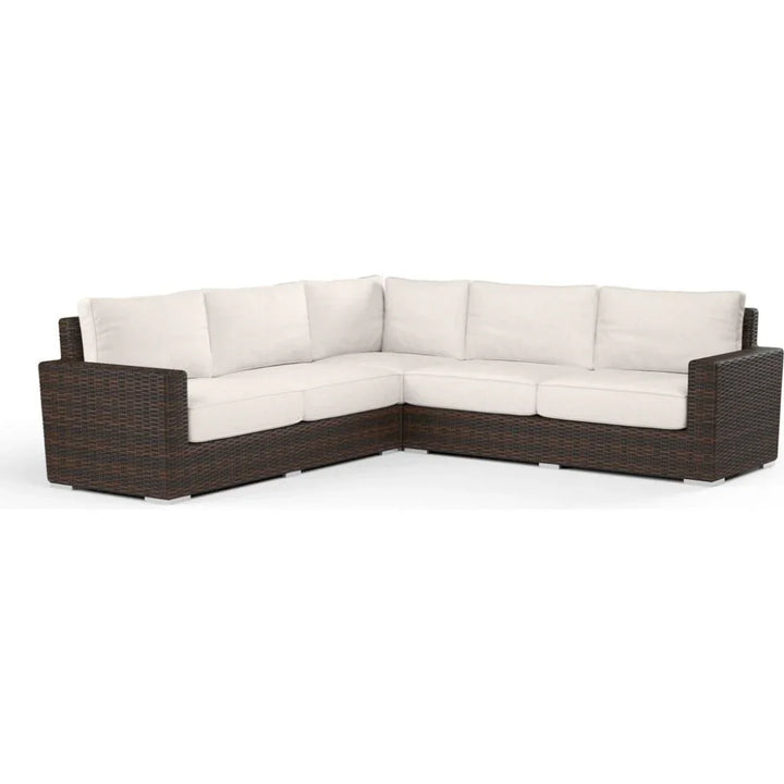 Montecito Sunbrella Outdoor Sectional Sofa - LOOMLAN - Sunset West - Outdoor Sofas & Loveseats