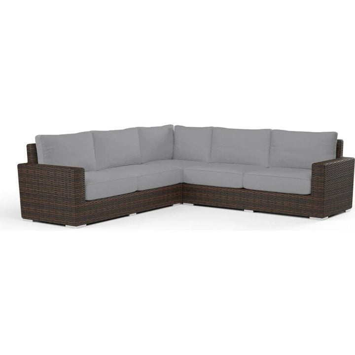 Montecito Sunbrella Outdoor Sectional Sofa - LOOMLAN - Sunset West - Outdoor Sofas & Loveseats