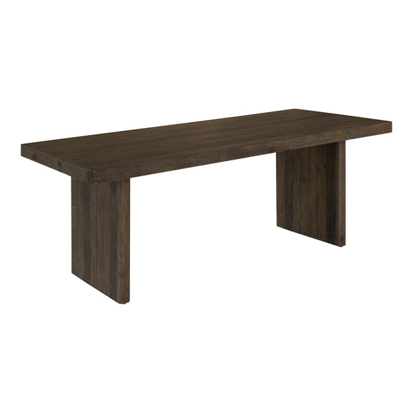 Monterey Rustic Solid Pine Wood Dining Table Dining Tables LOOMLAN By Moe's Home