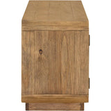 Monterey Wood Rustic Blonde Media Cabinet-TV Stands & Media Centers-Moe's Home-LOOMLAN