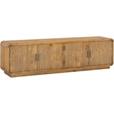 Monterey Wood Rustic Blonde Media Cabinet-TV Stands & Media Centers-Moe's Home-LOOMLAN