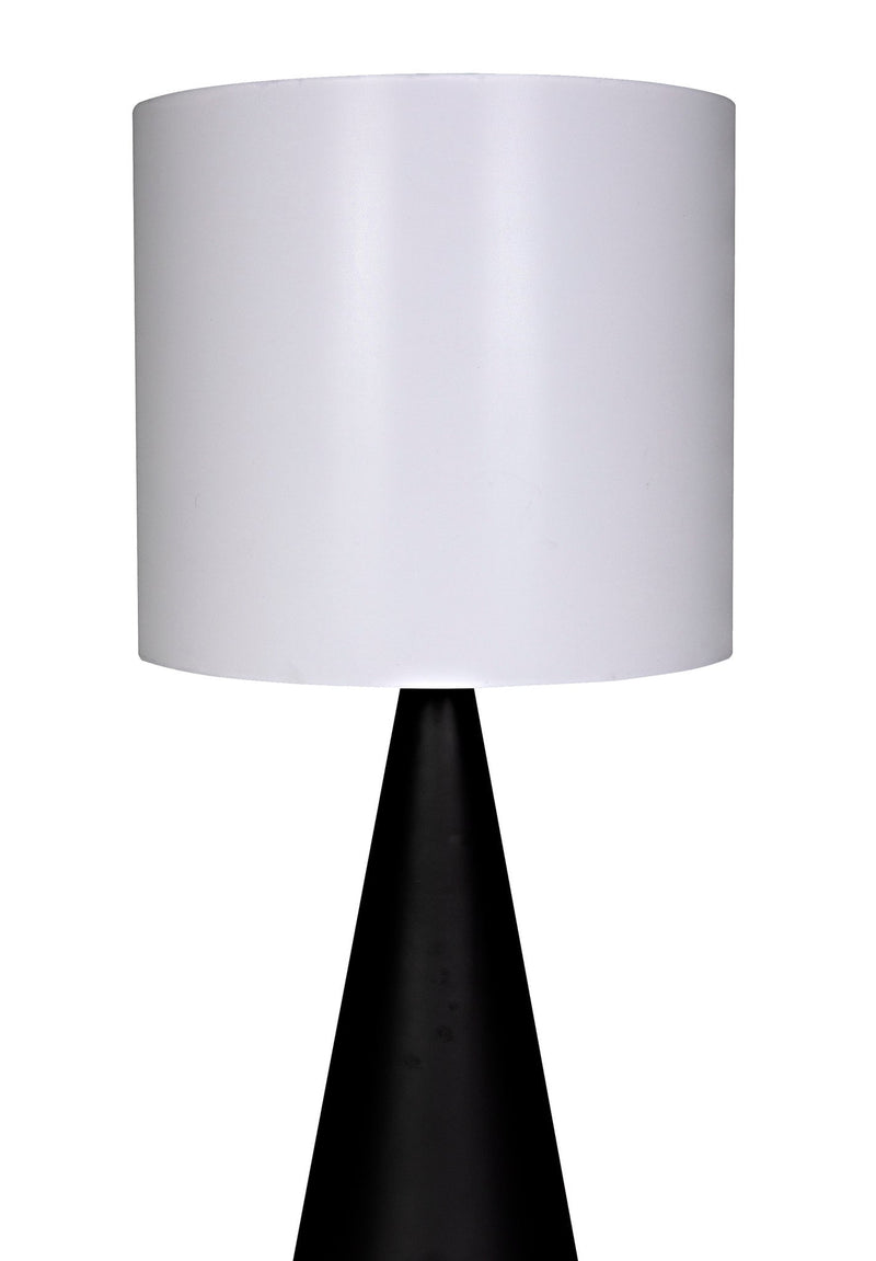 Mordred Floor Lamp-Floor Lamps-Noir-LOOMLAN