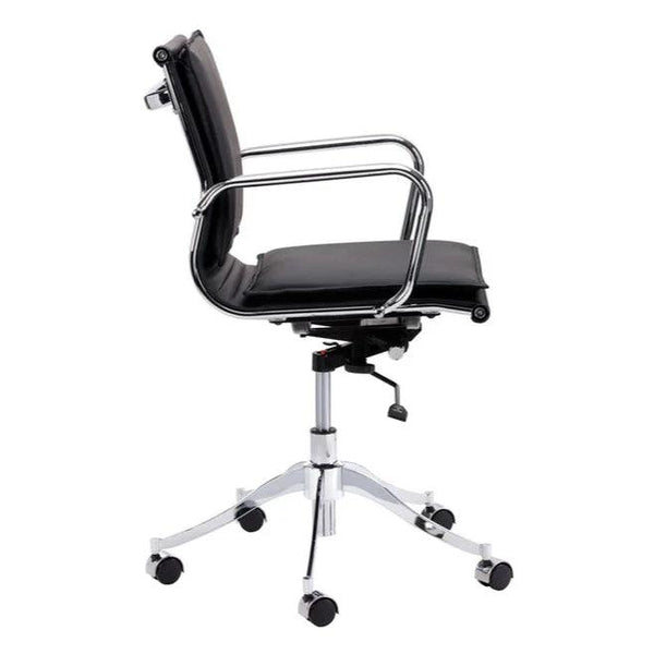 Morgan Leather Office Chair-Office Chairs-SUNPAN-LOOMLAN