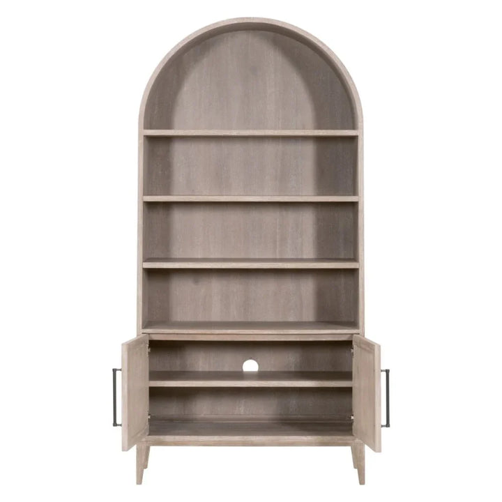 Morris Wooden Storage Bookcase - LOOMLAN - Essentials For Living - Bookcases