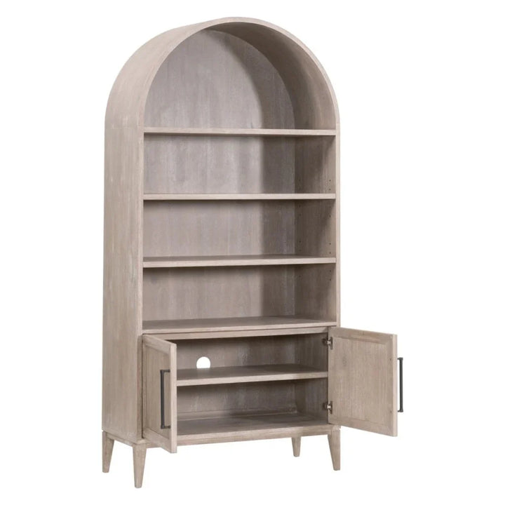 Morris Wooden Storage Bookcase - LOOMLAN - Essentials For Living - Bookcases