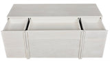 Morten Wood White Dresser With 9 Drawers-Dressers-Noir-LOOMLAN