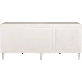 Morten Wood White Dresser With 9 Drawers