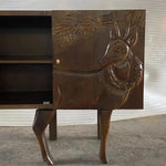 Mother Nature 60" Sideboard Deer Front Doors