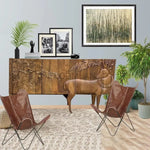 Mother Nature 60" Sideboard Deer Front Doors