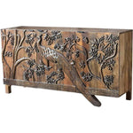 Mother Nature Sideboard Peacock Bird Front Doors