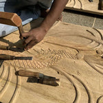 Mother Nature Sideboard Peacock Bird Front Doors