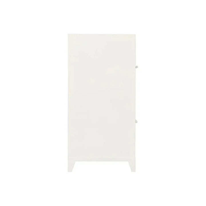 Mother Of Pearl Covered White Chest - LOOMLAN - Chelsea House - Chests