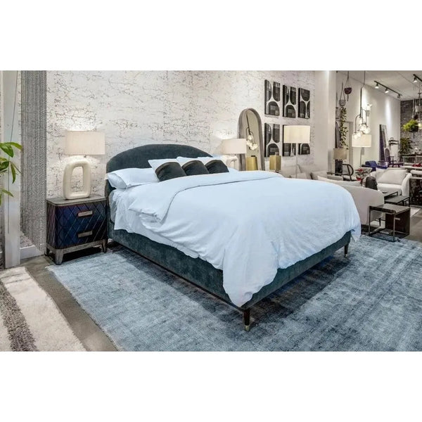 Moxie Polyester Upholstered Bed