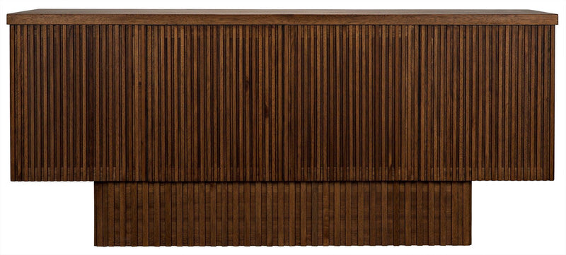 Mr. Smith Wood Sideboard-Sideboards-Noir-LOOMLAN