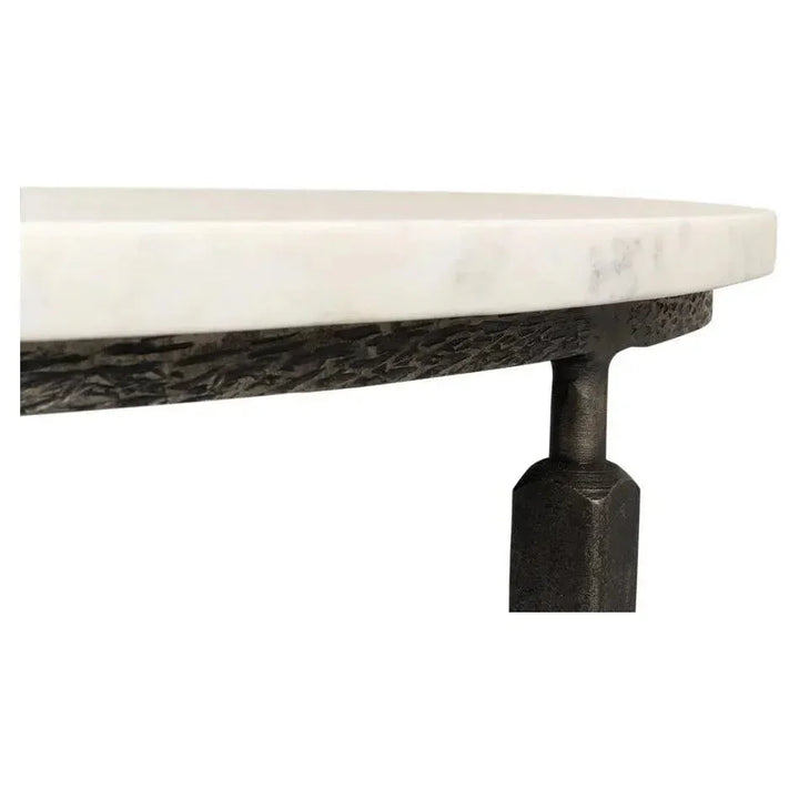 Mykos Round Coffee Table - LOOMLAN - Sarreid - Coffee Tables