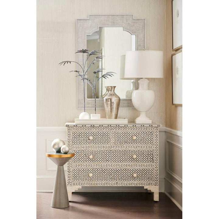 N. Y. Wooden Round Drinks Table - LOOMLAN - Chelsea House - Side Tables