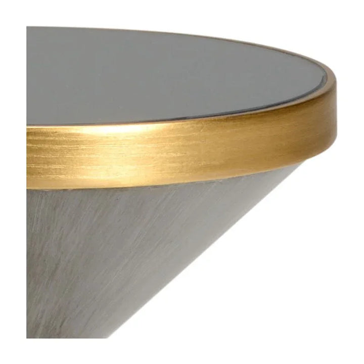 N. Y. Wooden Round Drinks Table - LOOMLAN - Chelsea House - Side Tables