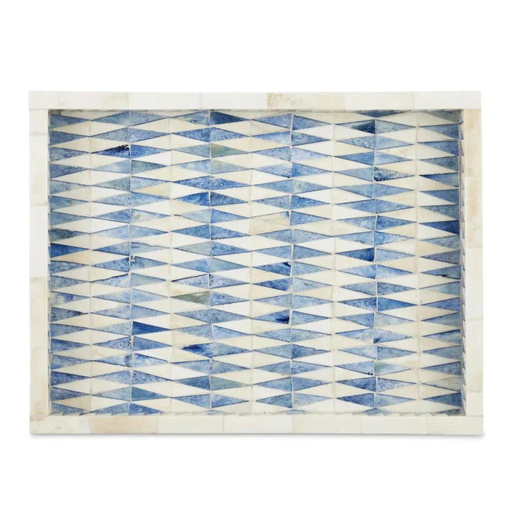 Nadene Decorative Tray - LOOMLAN - Currey & Co - Trays