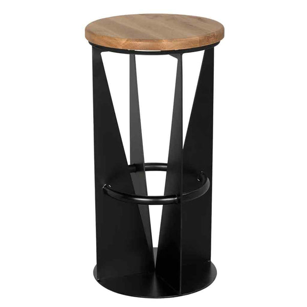 Nagoya Wood Top Barstool