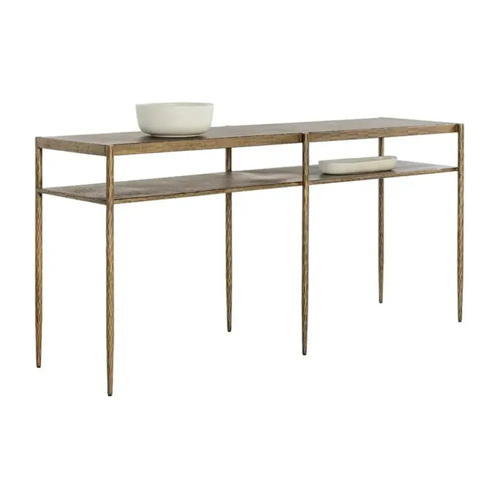 Naini Minimalist Sofa Table - LOOMLAN - SUNPAN - Console Tables