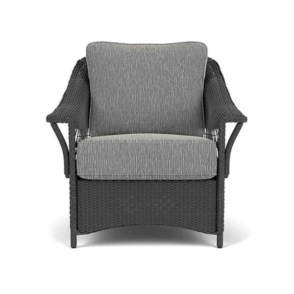 Nantucket Lounge Chair Premium Wicker Furniture Outdoor Accent Chairs LOOMLAN By Lloyd Flanders