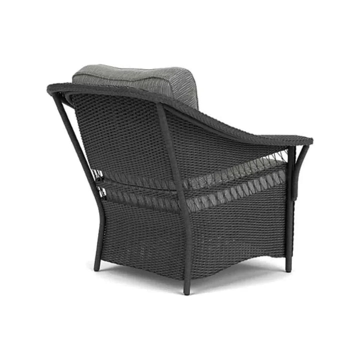 Nantucket Lounge Chair Premium Wicker Furniture-Outdoor Lounge Chairs-Lloyd Flanders-LOOMLAN