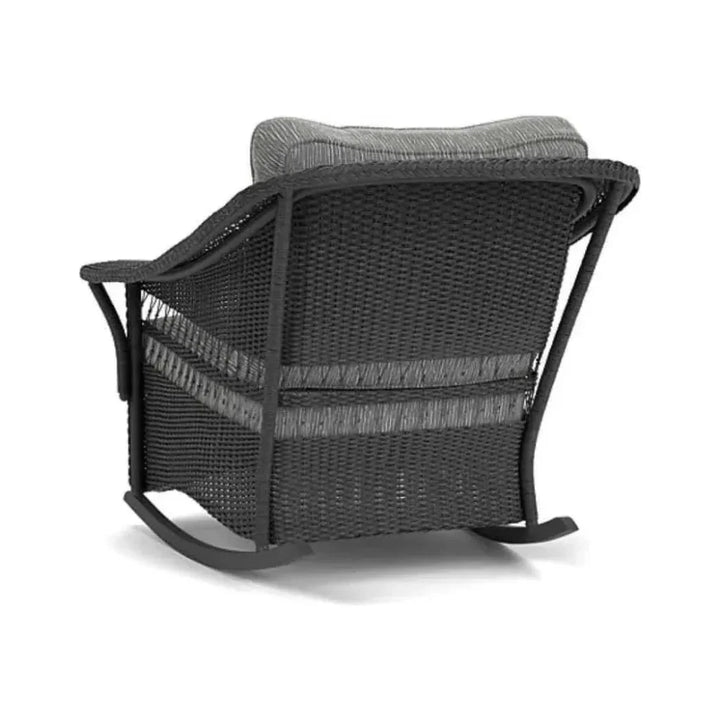 Nantucket Lounge Rocker Premium Wicker Furniture-Outdoor Lounge Chairs-Lloyd Flanders-LOOMLAN