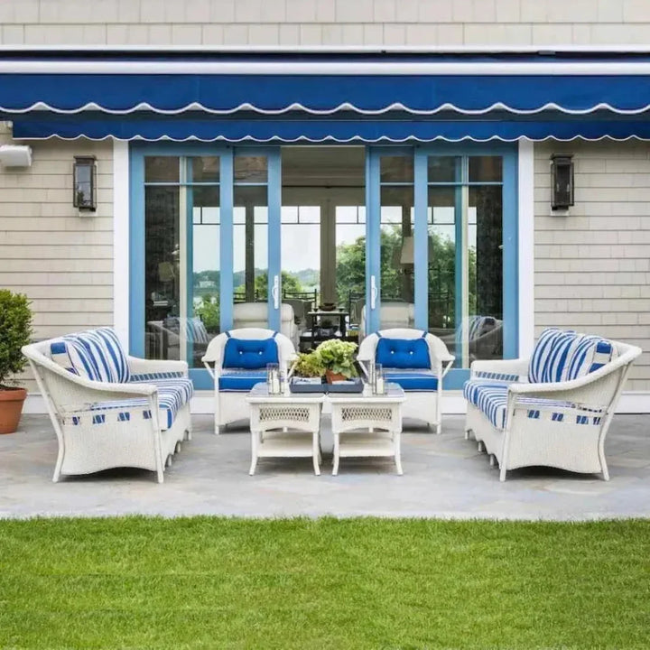 Nantucket Sofa Premium Wicker Furniture Lloyd Flanders - LOOMLAN - Lloyd Flanders - Outdoor Sofas & Loveseats