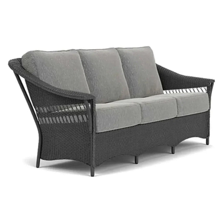 Nantucket Sofa Premium Wicker Furniture Lloyd Flanders - LOOMLAN - Lloyd Flanders - Outdoor Sofas & Loveseats