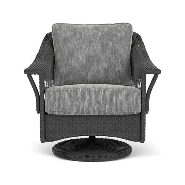 Nantucket Swivel Glider Lounge Chair-Outdoor Lounge Chairs-Lloyd Flanders-LOOMLAN
