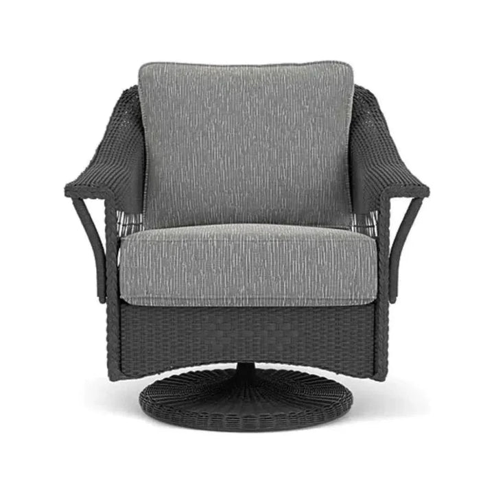 Nantucket Swivel Glider Lounge Chair-Outdoor Lounge Chairs-Lloyd Flanders-LOOMLAN