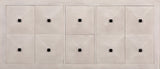 Narcisse Wood White Sideboard-Sideboards-Noir-LOOMLAN