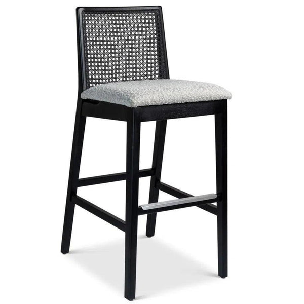 Nardia Boucle Cane Counter Stool - LOOMLAN - Urbia - Counter Stools
