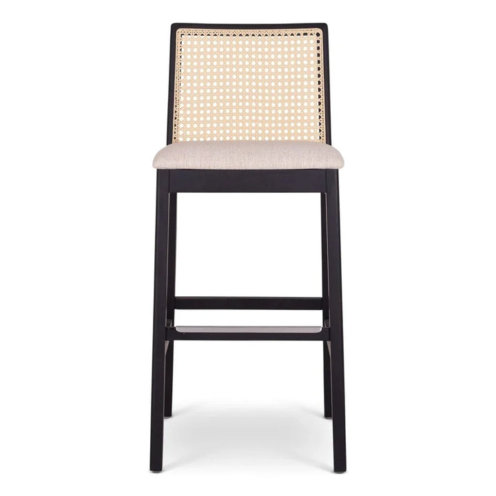 Nardia Woven Fabric Bar Stool - LOOMLAN - Urbia - Bar Stools