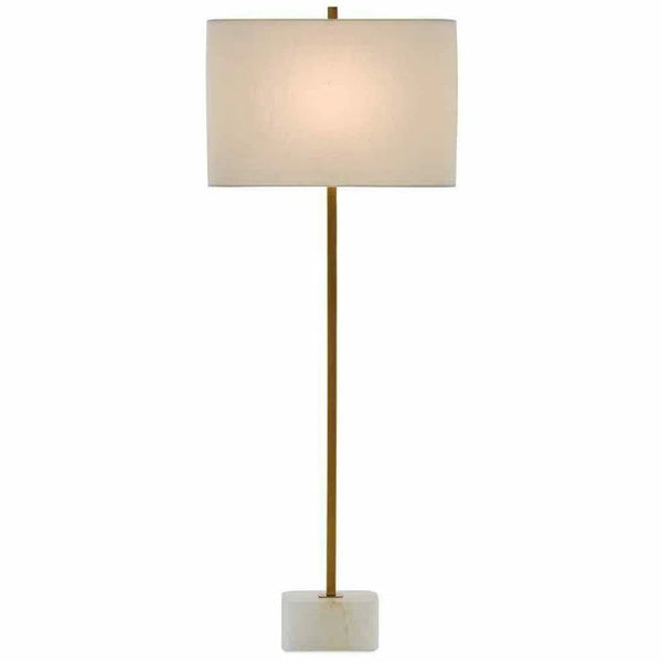 Natural Antique Brass Felix Table Lamp Table Lamps LOOMLAN By Currey & Co