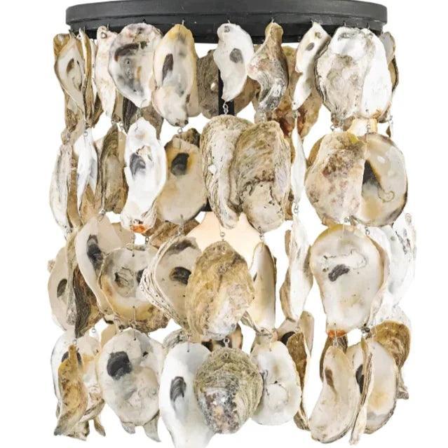 Natural Blacksmith Stillwater Oval Chandelier - LOOMLAN - Currey & Co - Chandeliers