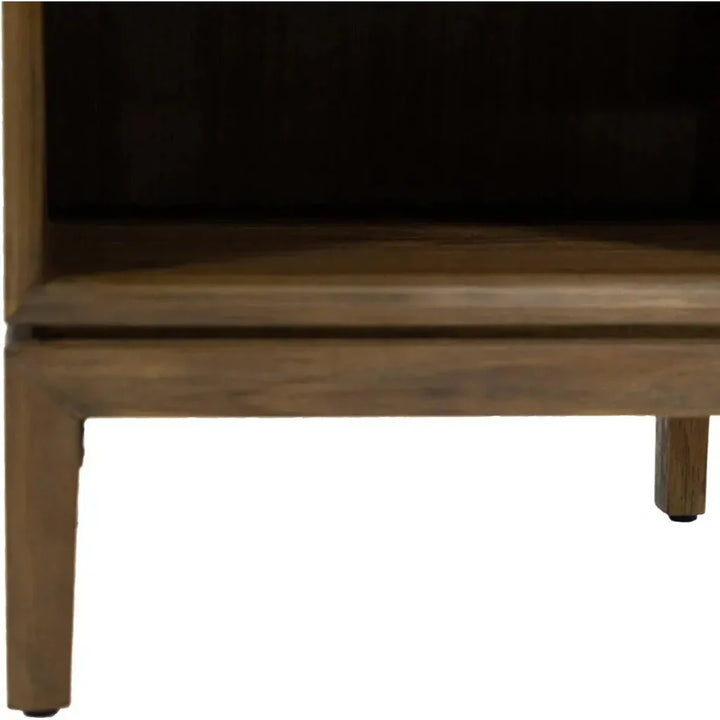 Natural Brown Solid Wood West Nightstand - LOOMLAN - LH Imports - Nightstands