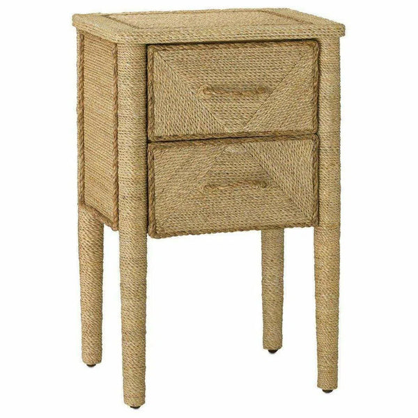 Natural Kaipo Small Accent Cabinet Accent Cabinets LOOMLAN By Currey & Co