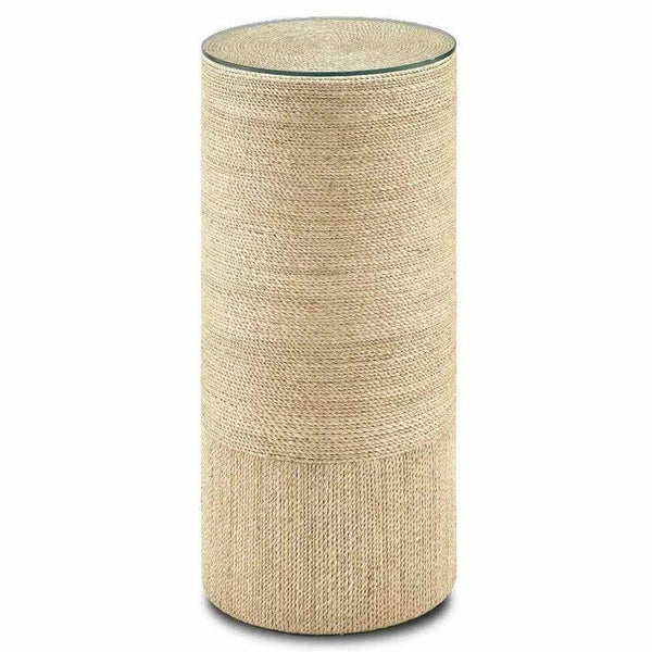 Natural Macati Accent Table Pedestal