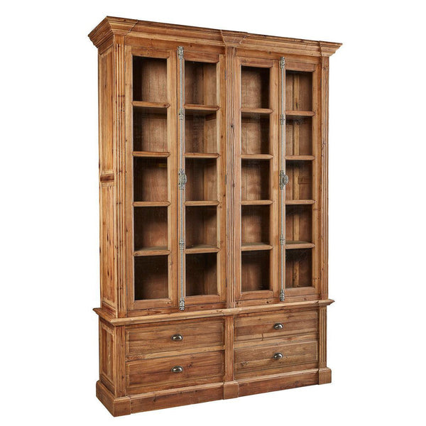 Natural Old Fir Bookcase-Bookcases-Furniture Classics-LOOMLAN