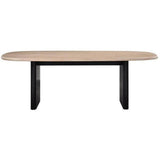 Natural Wood Rectangle Dining Table Collection Dining Tables LOOMLAN By Moe's Home