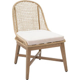 Nautilus Dining Chair 2PC Natural Outdoor