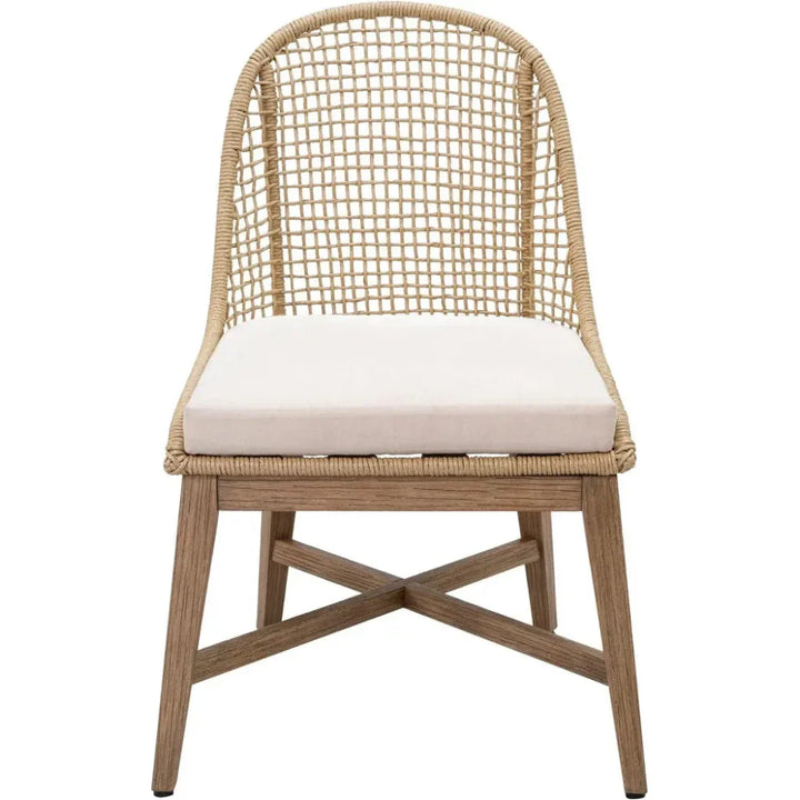 Nautilus Dining Chair 2PC Natural Outdoor-Outdoor Dining Chairs-Seasonal Living-LOOMLAN